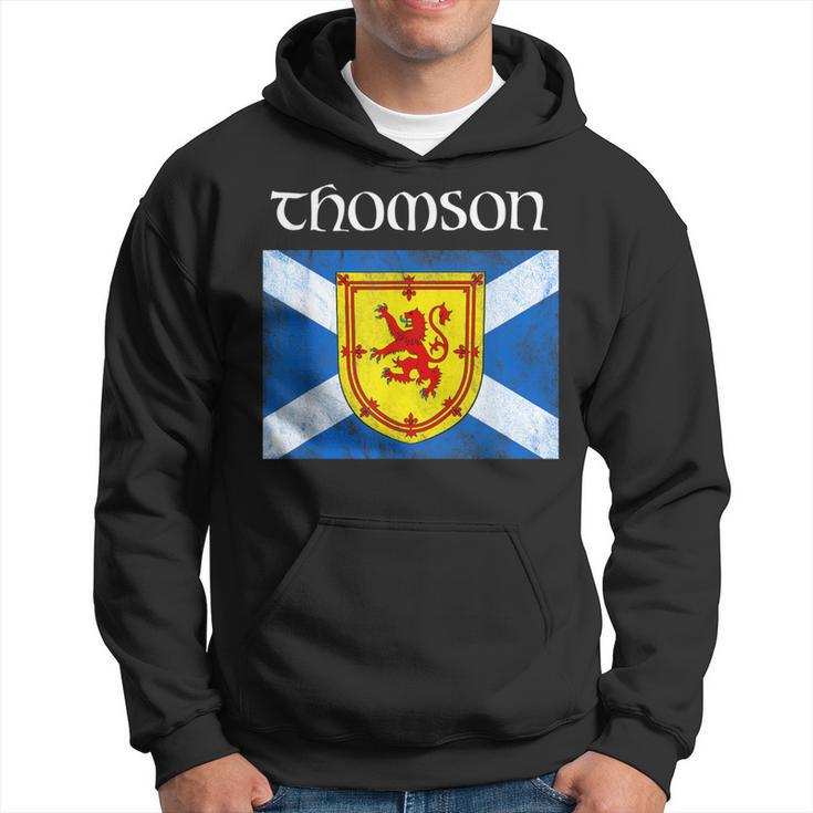 Thomson Clan Scottish Name Scotland Flag Hoodie