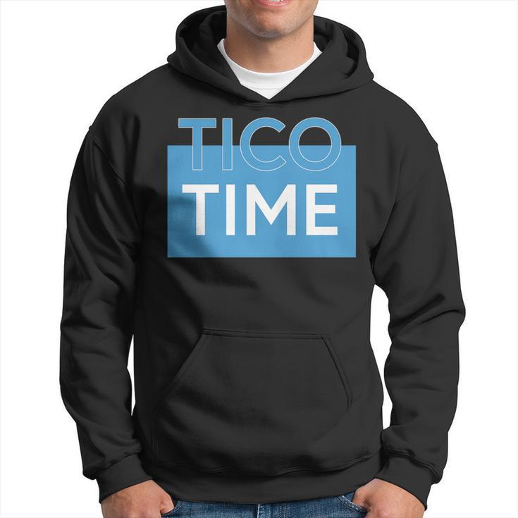 Tico Time Surf Culture Sunset Costa Rican Surfers Hoodie