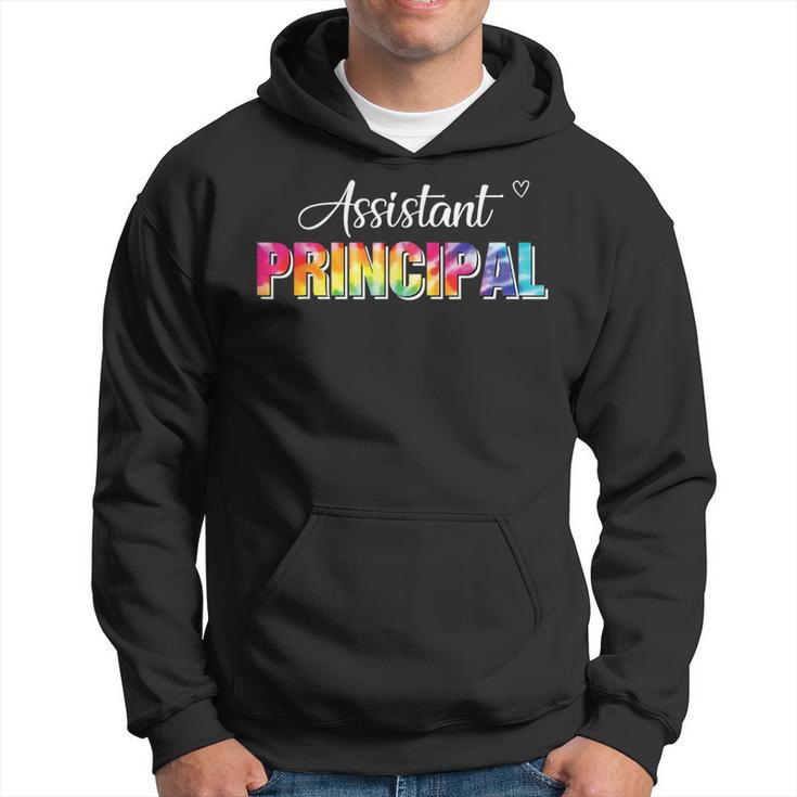 Tie Dye Assistant Principal Job Title School Worker Hoodie