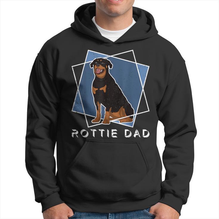 Tierliebhaber Herren Haustier Hund Papa Rottie Papa Rottweiler Kapuzenpullover