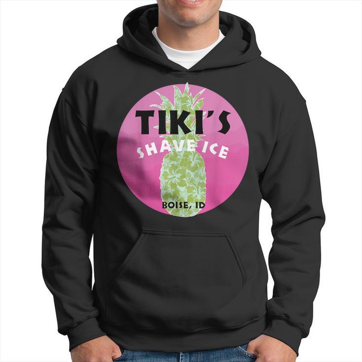 Tiki's Snow Cone Shave Ice Pineapple Summer Hoodie