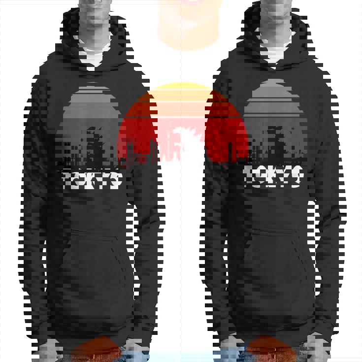 Tokyo Monster Kaiju Attacking Japan Hoodie