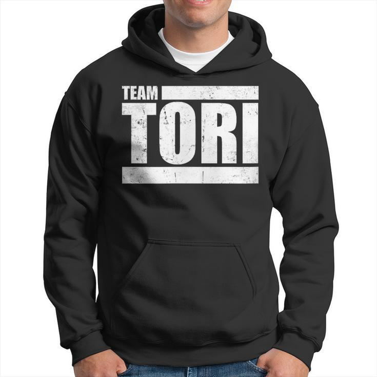 The Tori Challenge Team Tori Distressed Hoodie