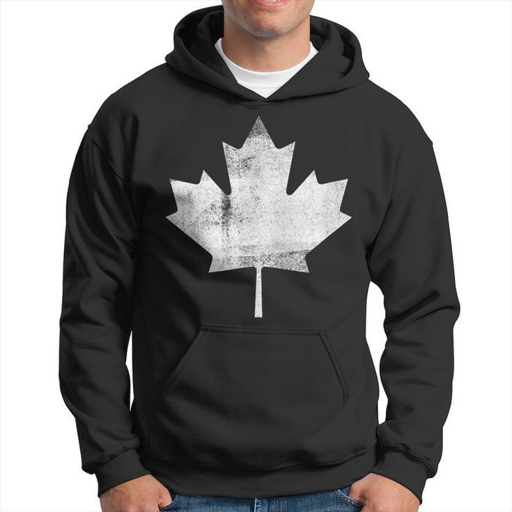 Toronto Canada Maple Leaf Distressed Vintage Retro Fan Hoodie