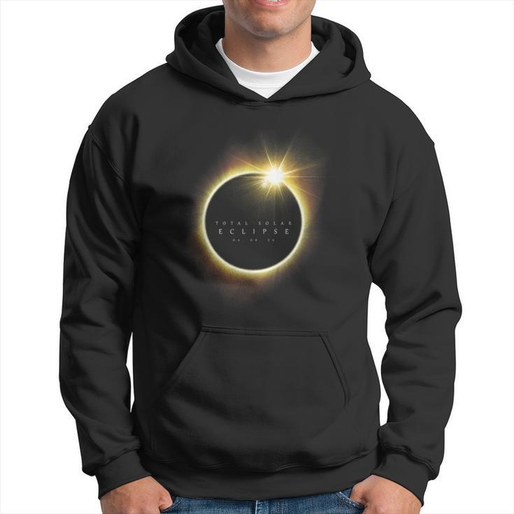 Total Eclipse Map Path Of Totality Lover April 8 2024 Hoodie