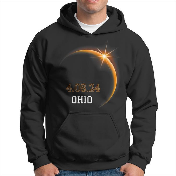 Total Solar Eclipse 2024 Ohio Totality Spring 40824 Hoodie