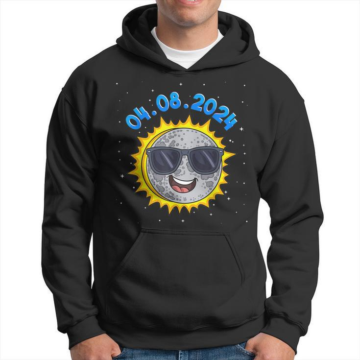 Total Solar Eclipse 2024 Usa Astronomy Totality Sun Moon Hoodie