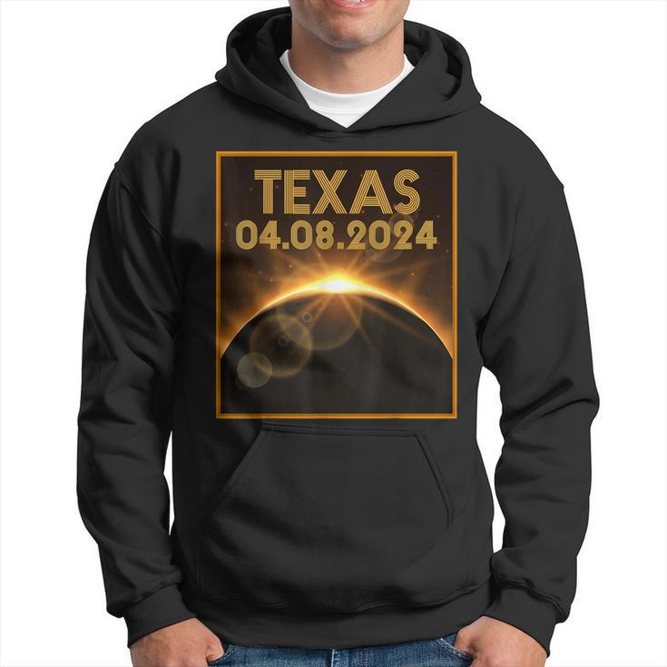 Total Solar Eclipse 2024 Usa Texas Totality April 8 2024 Hoodie