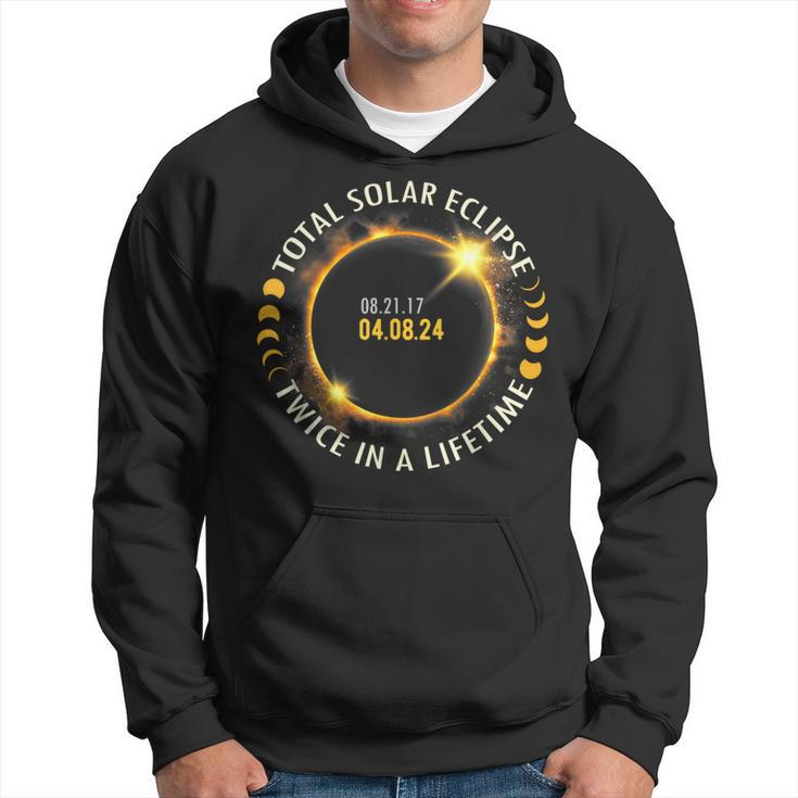 Total Solar Eclipse Twice In A Lifetime 082117 040824 Hoodie