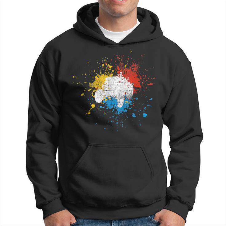 Tractor Farmer Farm Old School Vintage Hoodie