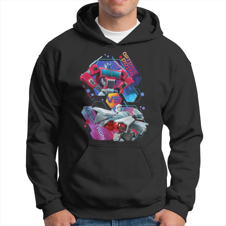 Transformers Earthspark Optimus Prime Vs Megatron Hoodie