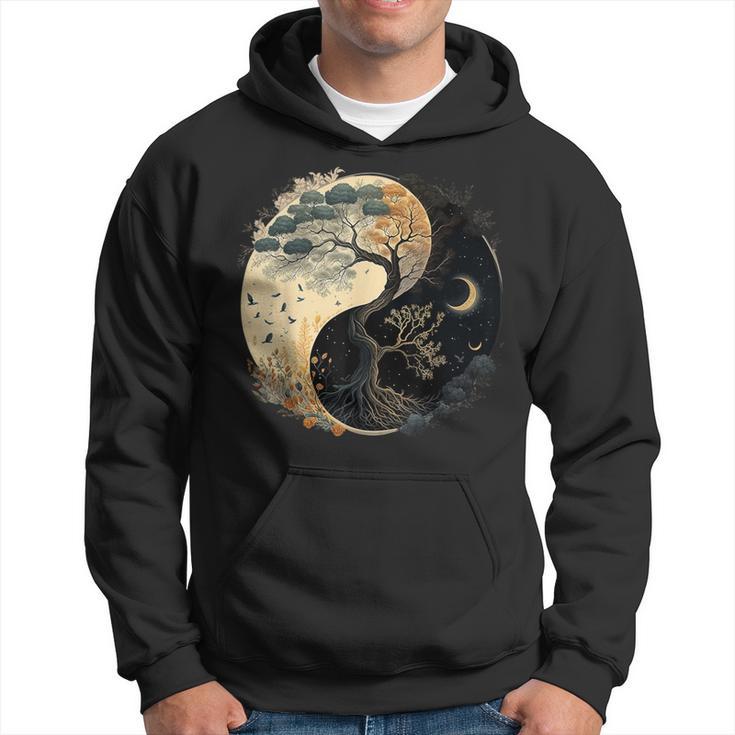 Tree Of Life Yin Yang Hoodie