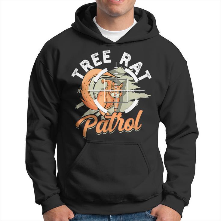 Tree Rat Patrol Squirrel Wild Animal And Nuts Hoodie