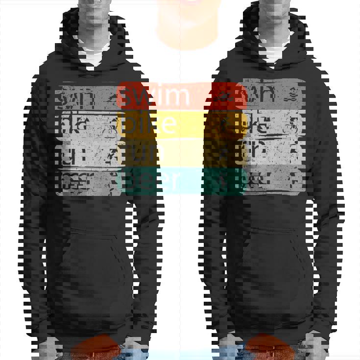 Triatlón Natación Ciclista Corredor Triatleta Sudadera