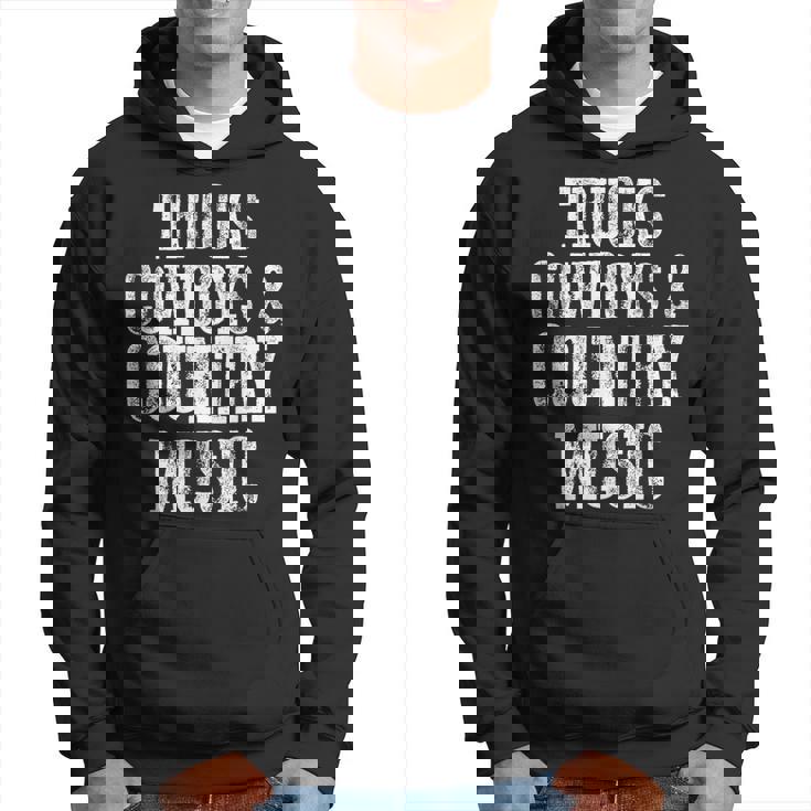 Trucks Cowboys Country Music Country Southern Hoodie