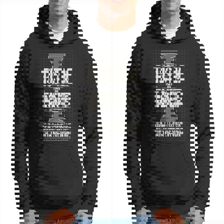 Trust Me I'm An Engineer Definition Disfraz Divertido Regalo Sudadera