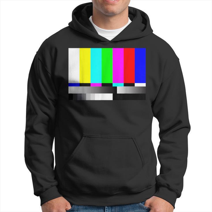 Tv Error Bars Test Pattern Hoodie