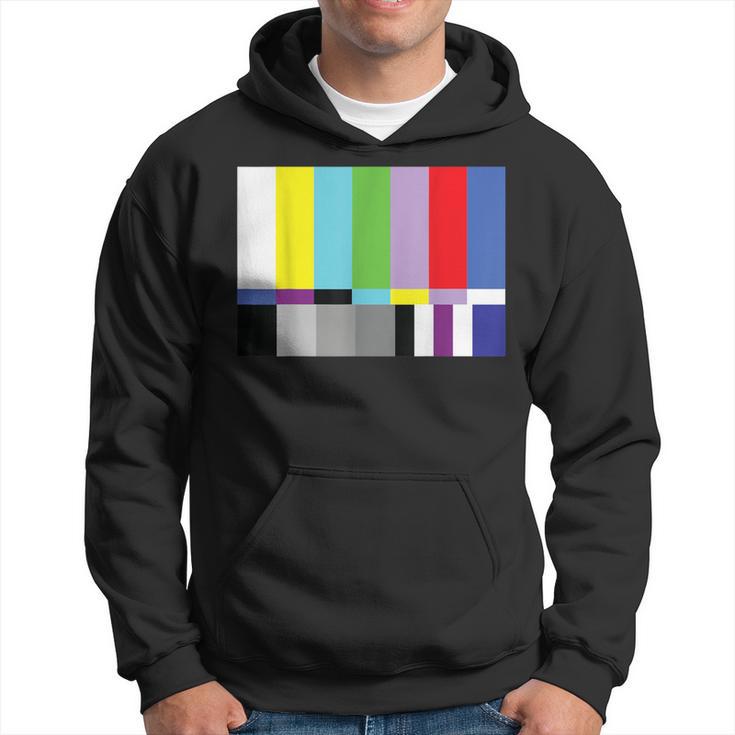 Tv Test Pattern Television Watcher Birthday Hoodie