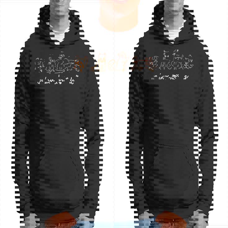 Un Deux Trois Cat French Kitty Lover Adorable Sudadera