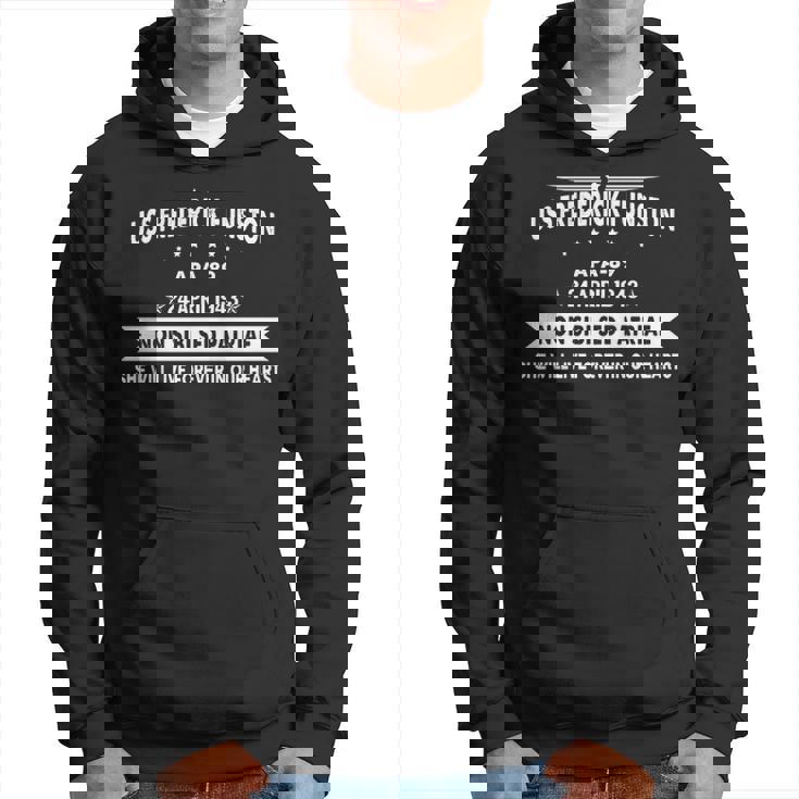 Uss Frederick Funston Apa Hoodie