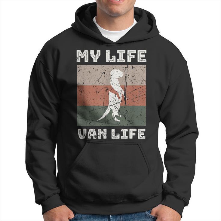 Van Life Clothing Retro Vintage Van Dwellers Vanlife Nomads Hoodie