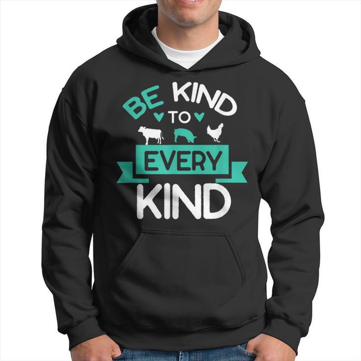 Vegan Animals Are Friends Animal Rights Equality Kind Hoodie
