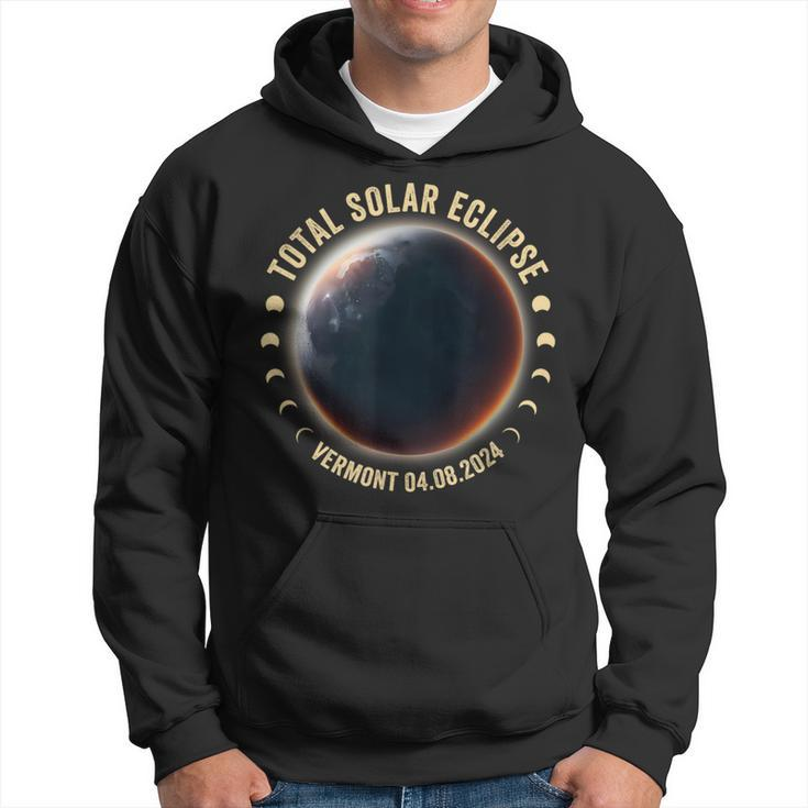 Vermont Total Solar Eclipse April 8 2024 Astronomy Fans Hoodie