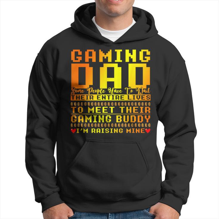Video Games Player Fathers Day Gamer Dad Gaming Hoodie