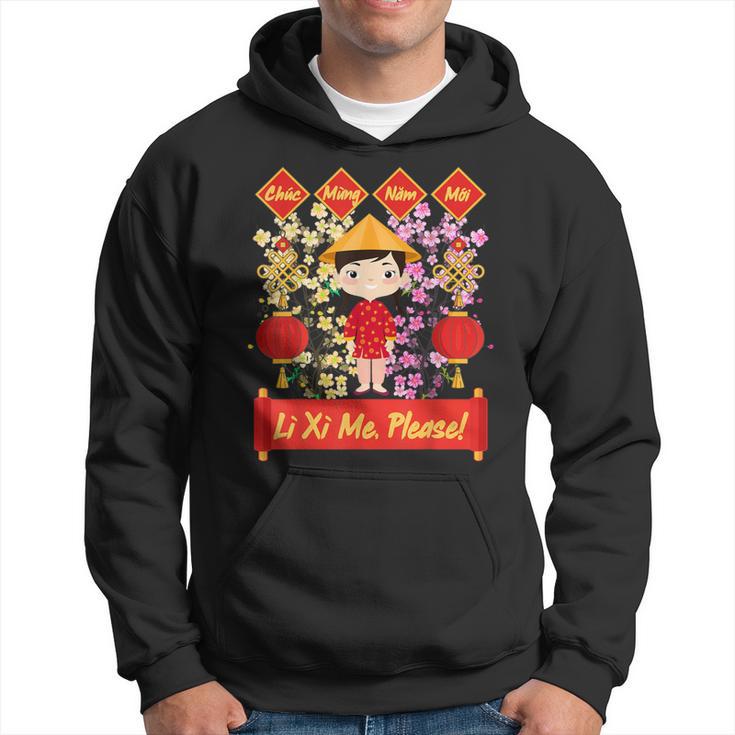 Vietnamese New Year Decorations Tet 2024 Chuc Mung Nam Moi Hoodie