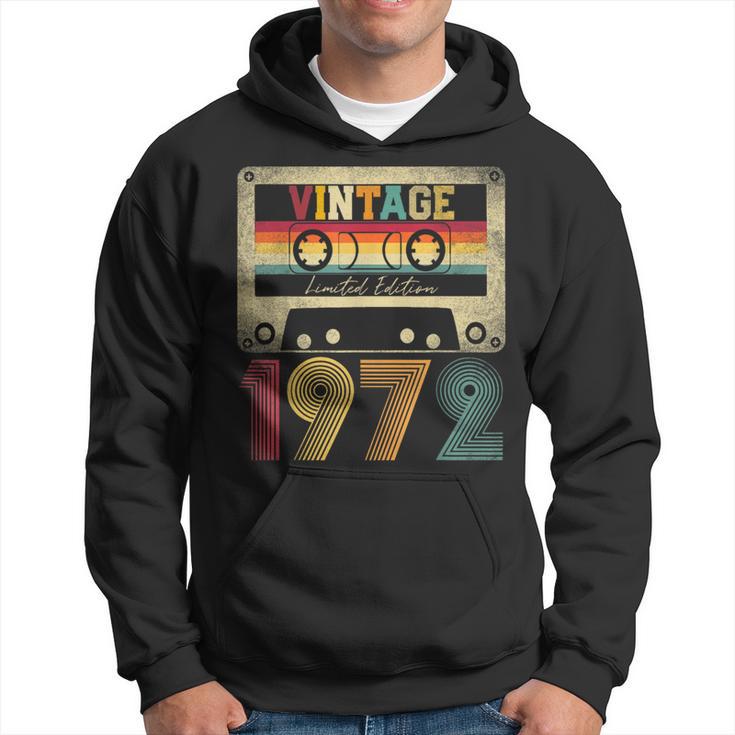 Vintage 1972 52Nd Birthday 52 Years Old Limited Edition Hoodie