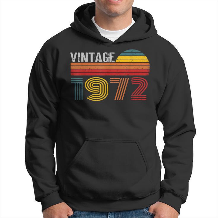 Vintage 1972 1972 Born In 1972 Vintage 1972 Hoodie