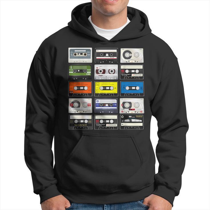 Vintage Audio Cassette Costume 70S 80S 90S Mixtape Hoodie