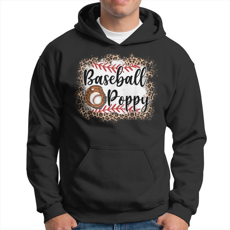 Vintage Baseball Poppy Leopard Baseball Pride Hoodie