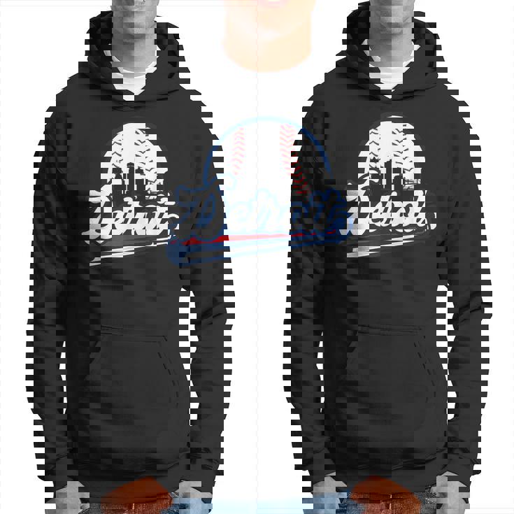 Vintage Detroit I Love Detroit Hoodie