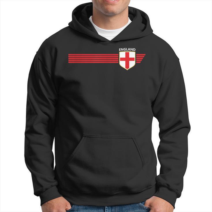 Vintage England Flag English Crest Great Britain Uk Hoodie