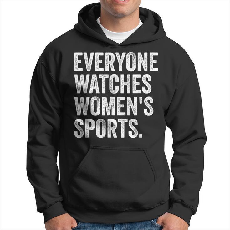 Vintage Everyone Watches Women's Sports Hoodie