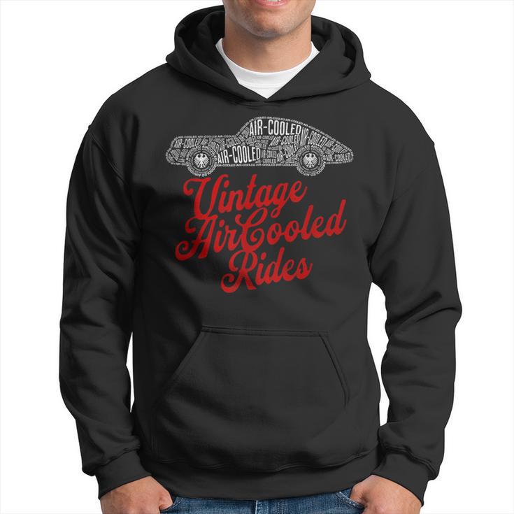 Vintage German Luftgekühlt Aircooled Classic Car From Text Hoodie