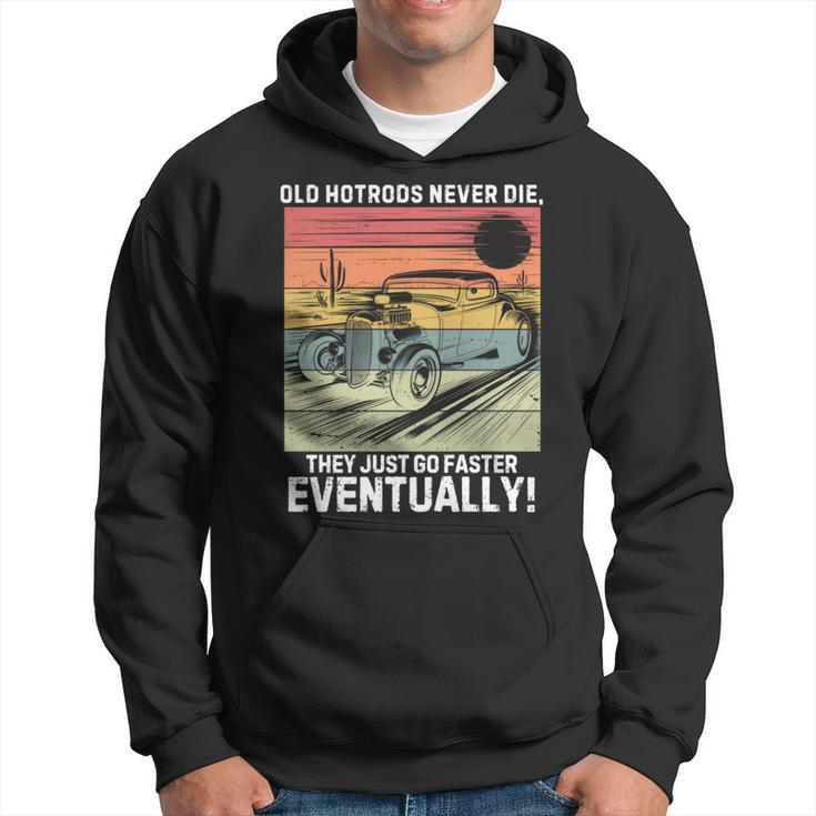 Vintage Hot Rod Classic Car Hoodie