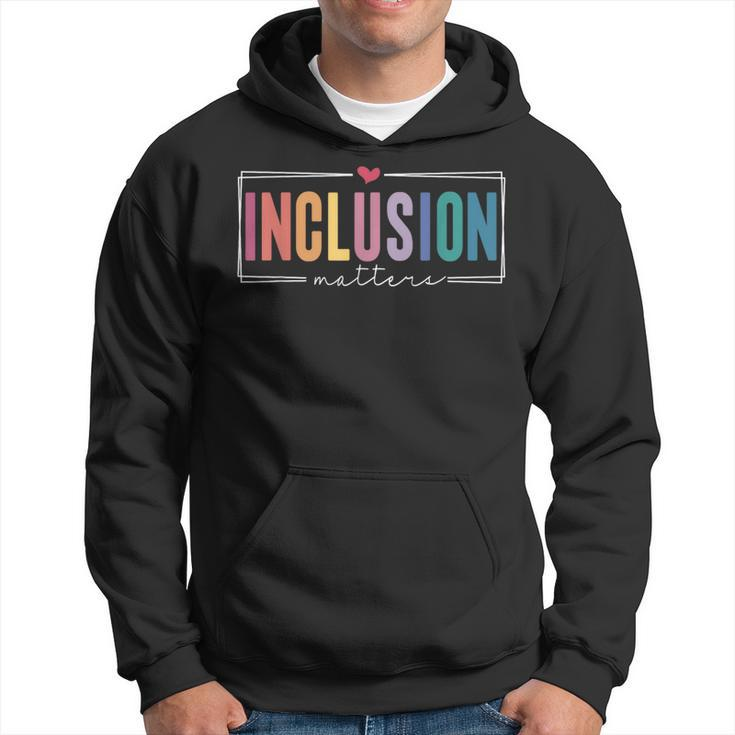 Vintage Inclusion Matters Special Education Neurodiversity Hoodie