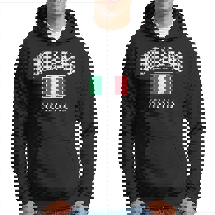 Vintage Milano Italia Recuerdo Italiano Milan Italia Sudadera