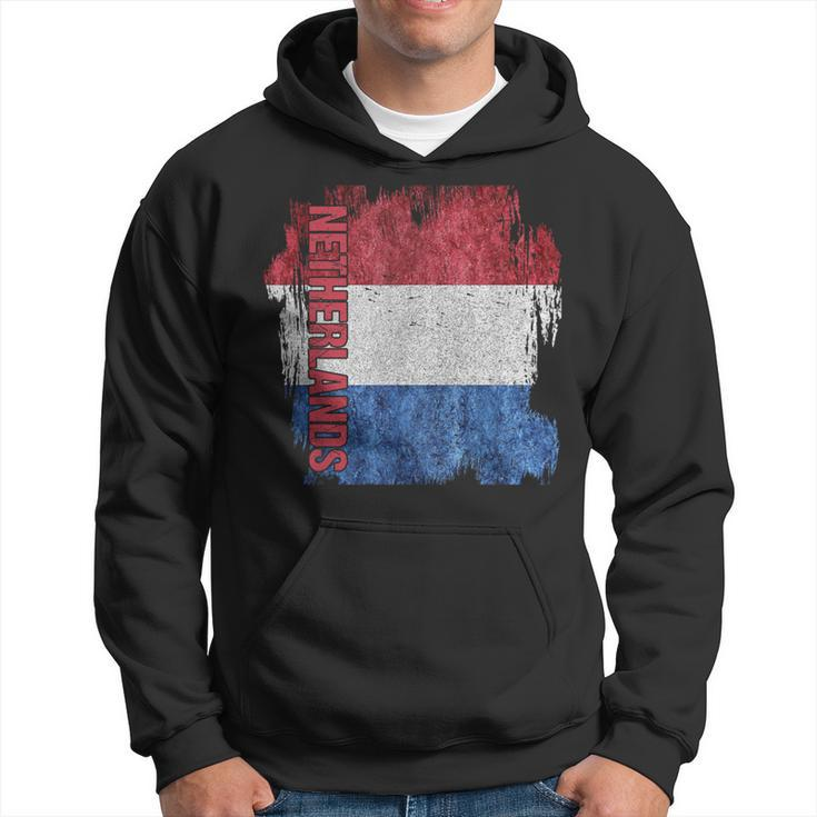 Vintage Netherlands Flag Dutch Pride Clothing Sports Team Hoodie