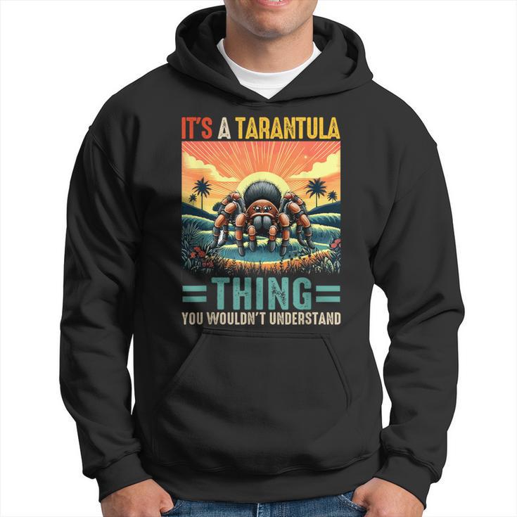 Vintage Retro Joke Tarantula Thing Costume Zoo Animal Hoodie