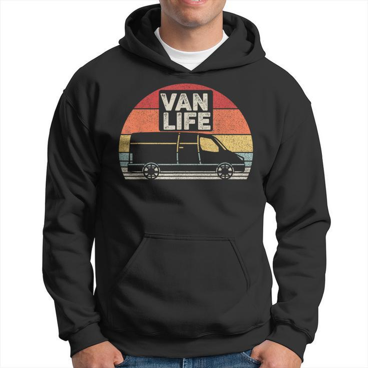 Vintage Retro Vanlife Camper Van Life Hoodie