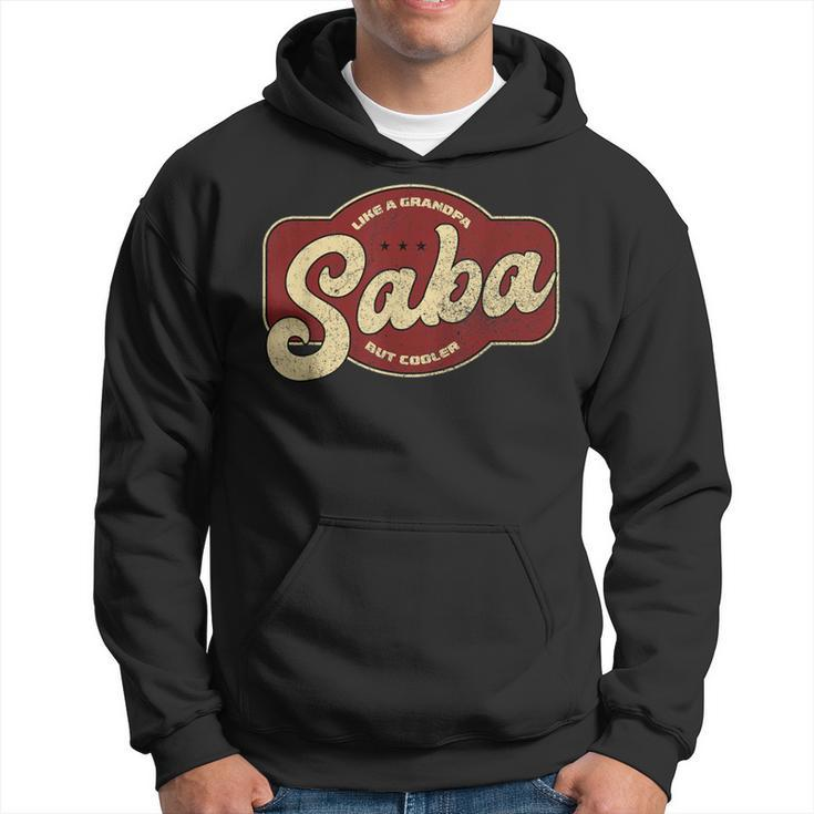Vintage Saba Like A Grandpa But Cooler Hoodie