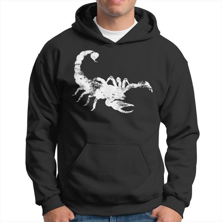 Vintage Scorpion T Classic Distressed Scorpion Hoodie