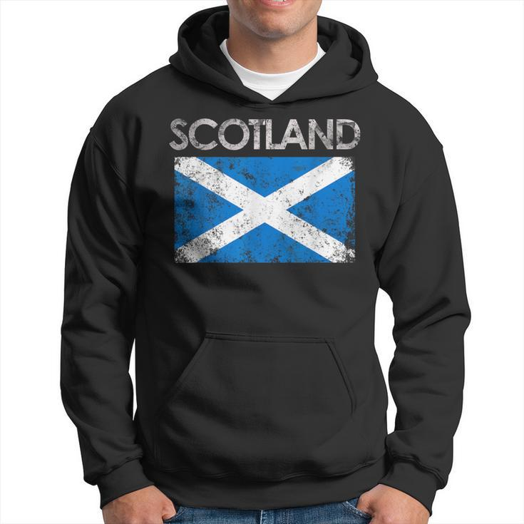 Vintage Scotland Uk Scottish Flag Pride Hoodie