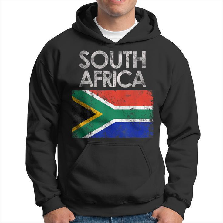 Vintage South Africa African Flag Pride Hoodie
