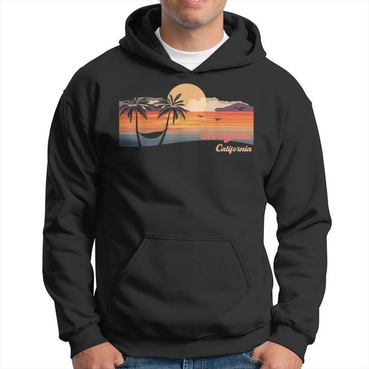 Vintage Sunnyvale California Beach Hoodie
