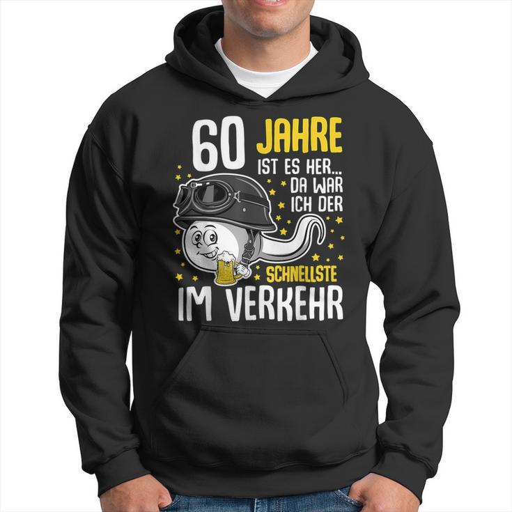 Vor 60 Jahen Der Fastest In Transport 60Th Birthday Man Hoodie