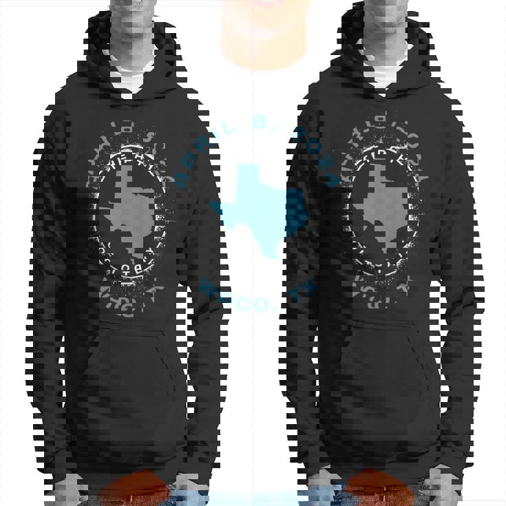 Waco Texas Solar Eclipse April 8 2024 Totality Hoodie Waco Texas Solar Eclipse April 8 2024 Totality Hoodie